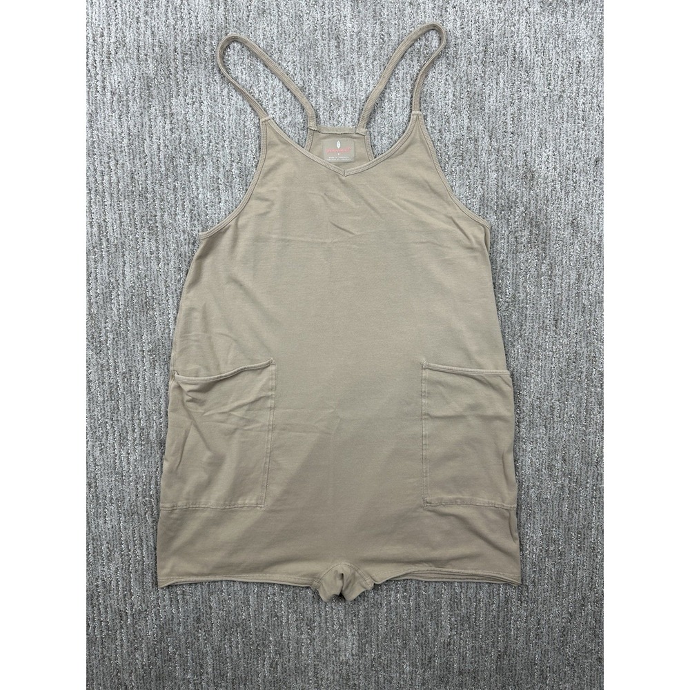 FP Movement Free People Hot Shot One Piece Romper KELP Sz Small